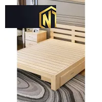 GIƯỜNG NGỦ PALLET CÓ NGĂN KÉO TIỆN LỢI